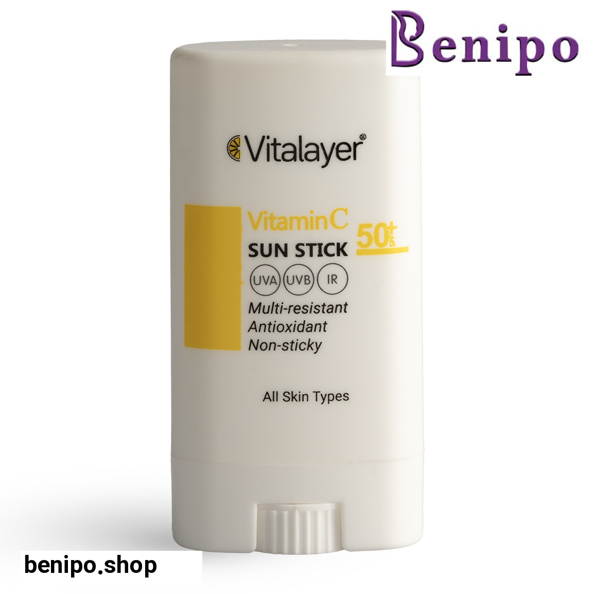 ضد آفتاب استیکی ویتامین سی SPF 50 مناسب انواع پوست