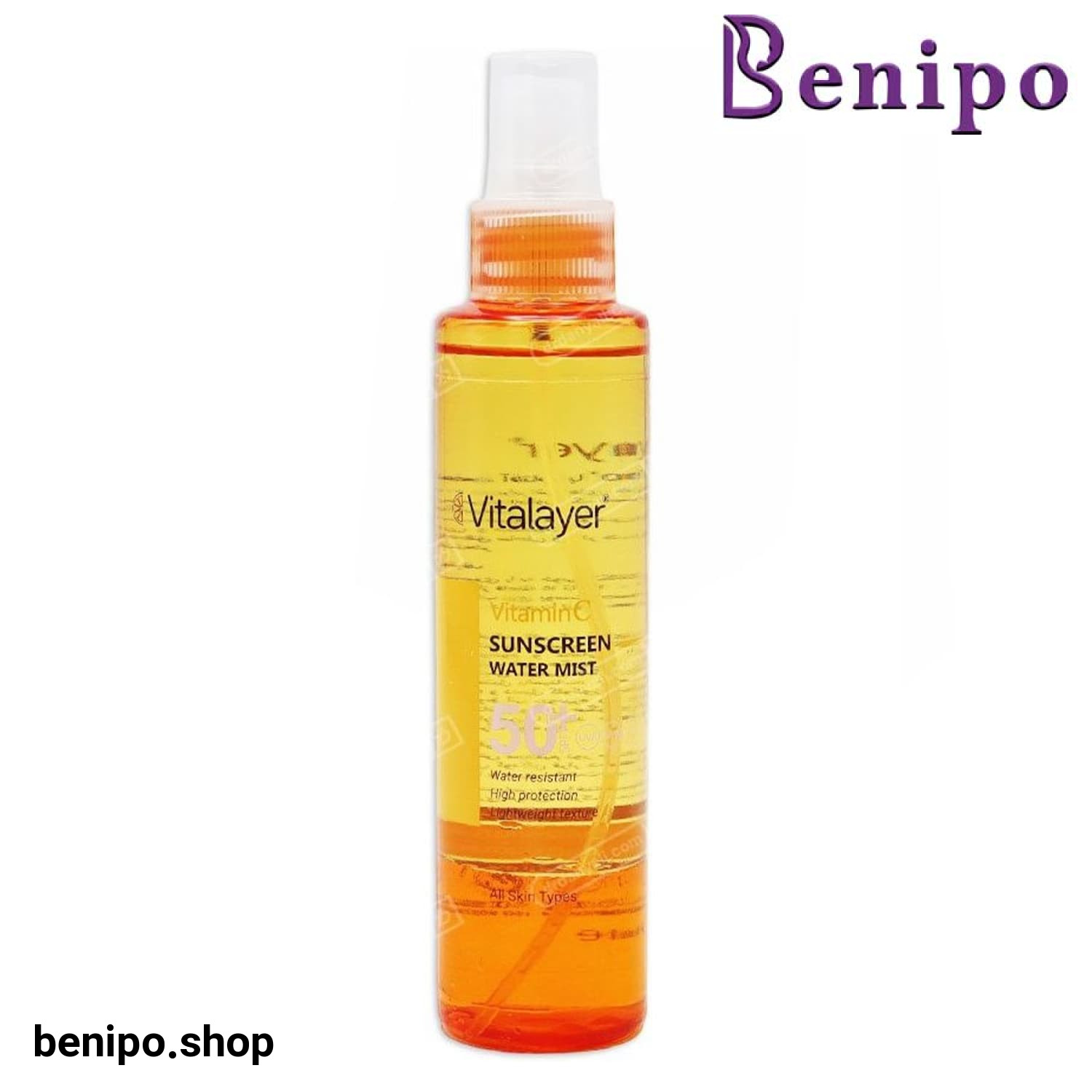 اسپری ضد آفتاب حاوی ویتامین C ویتالیر +SPF50