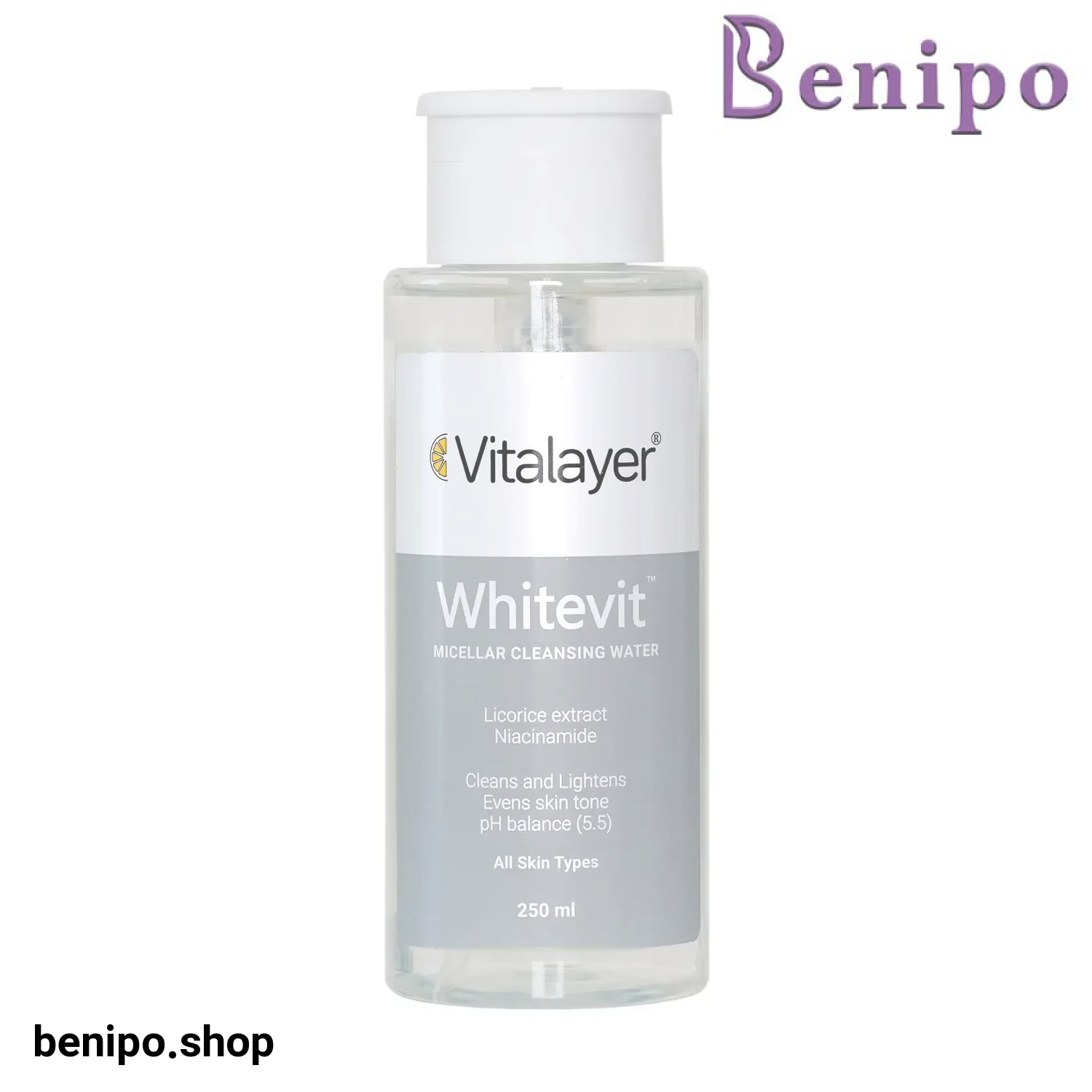 میسلار واتر روشن کننده ویتالیر whitevit