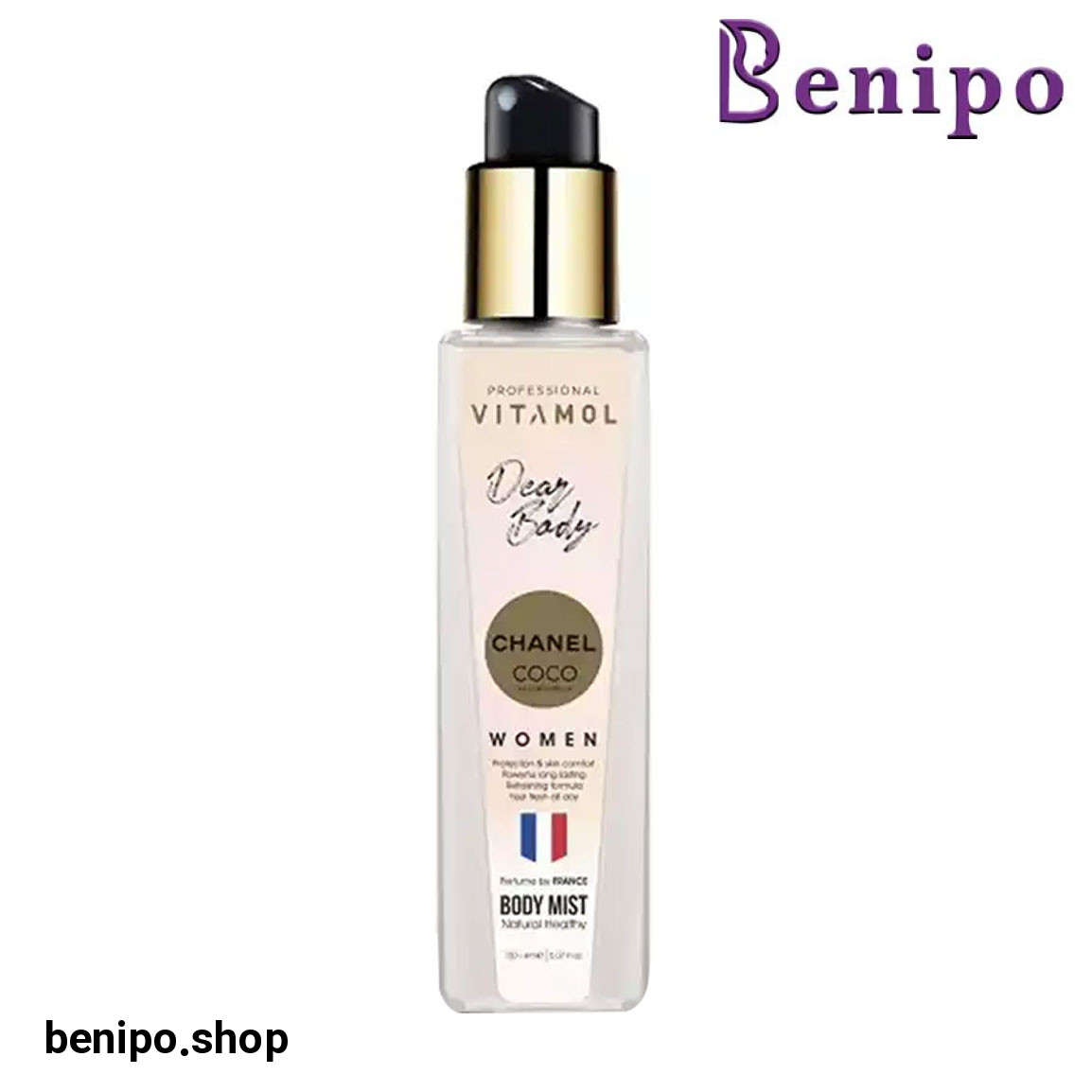 بادی اسپلش زنانه مدل کوکو چنل حجم 150 میلی لیتر