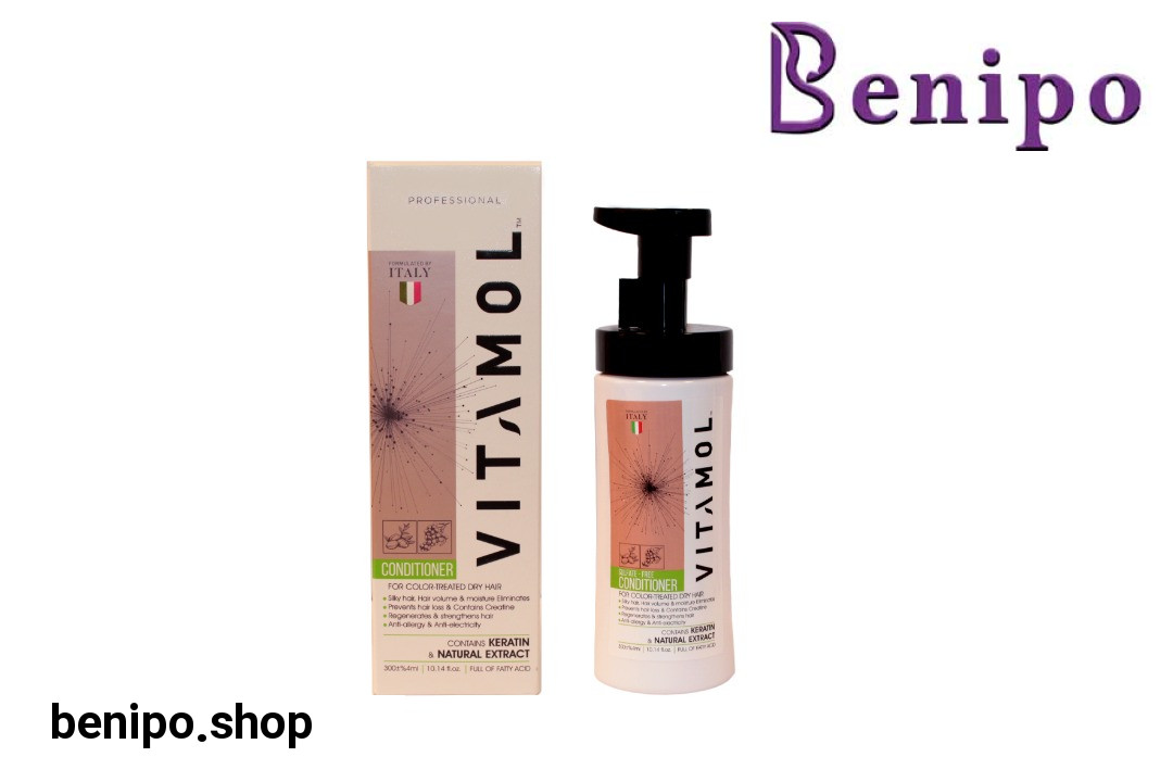 نرم کننده فاقد سولفات موی رنگ شده و کراتین