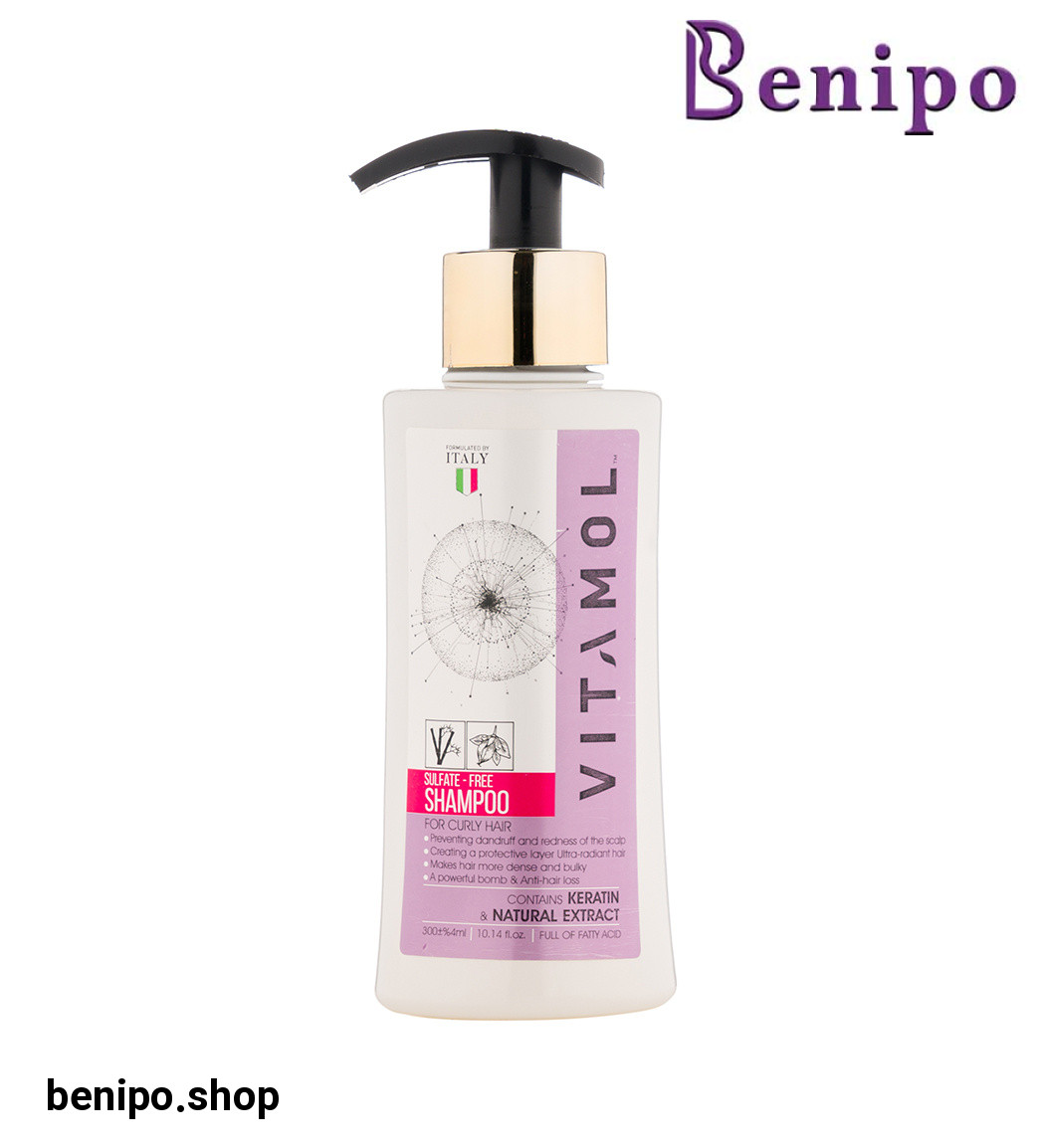 شامپو فاقد سولفات موی فر و مجعد