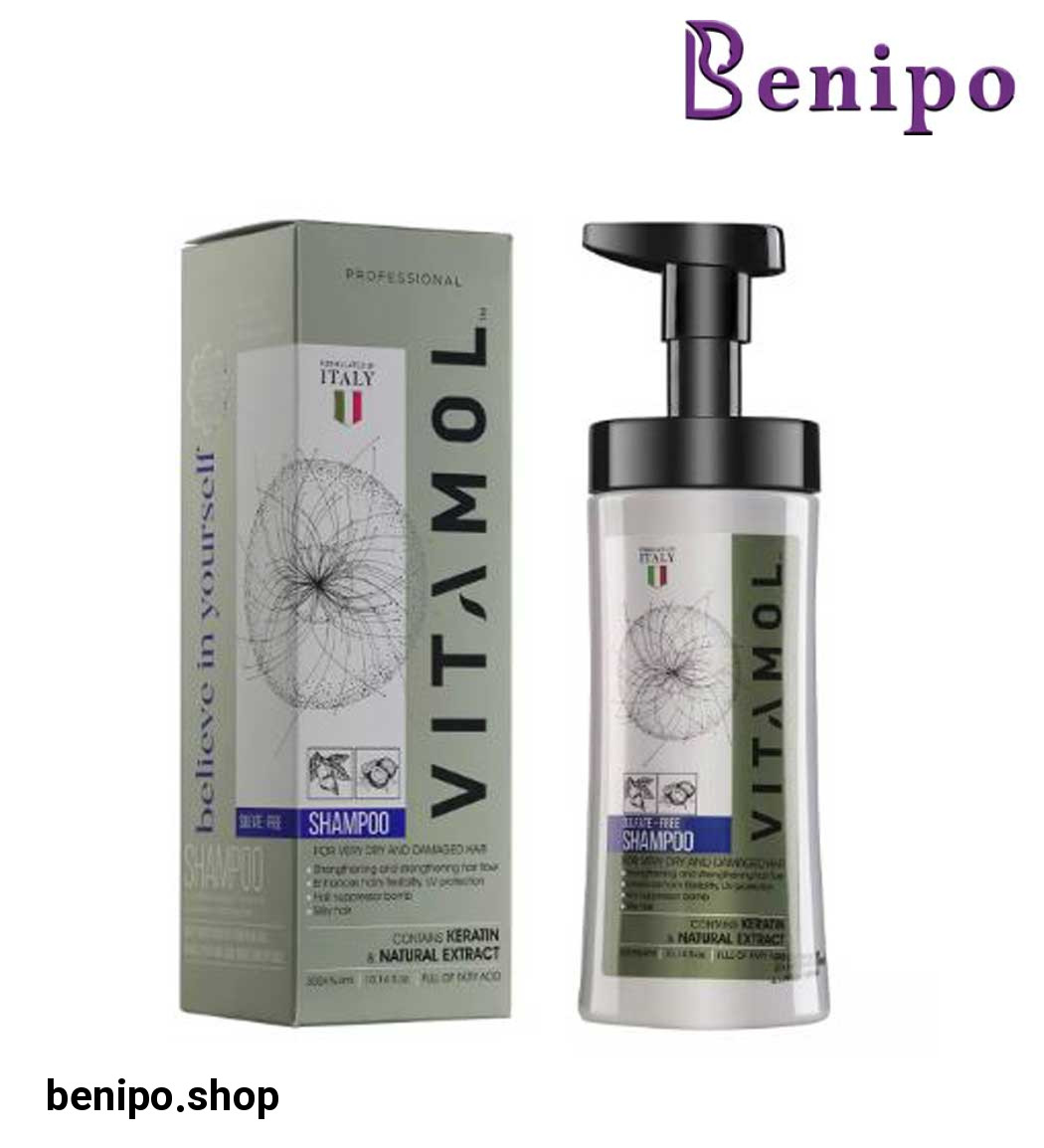 شامپو فاقد سولفات موی خشک و آسیب دیده