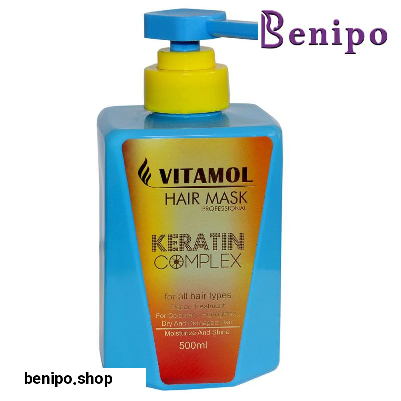 ماسک مو چند ضلعی کراتین داخل حمام