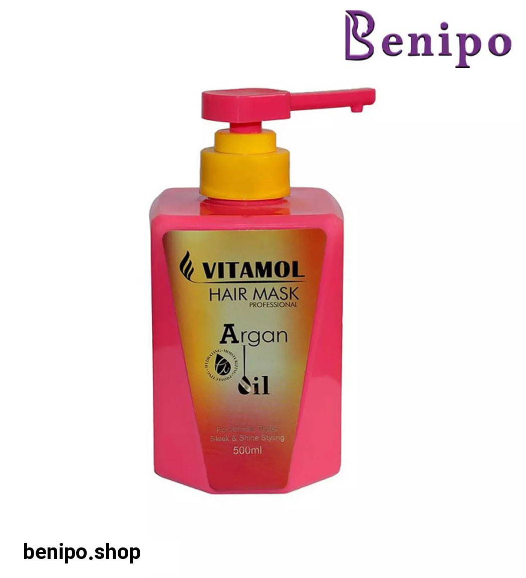 ماسک مو چند ضلعی آرگان داخل حمام