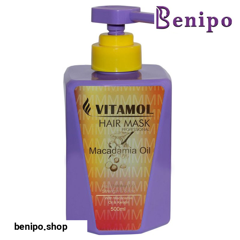 ماسک مو چند ضلعی ماکادمیا داخل حمام