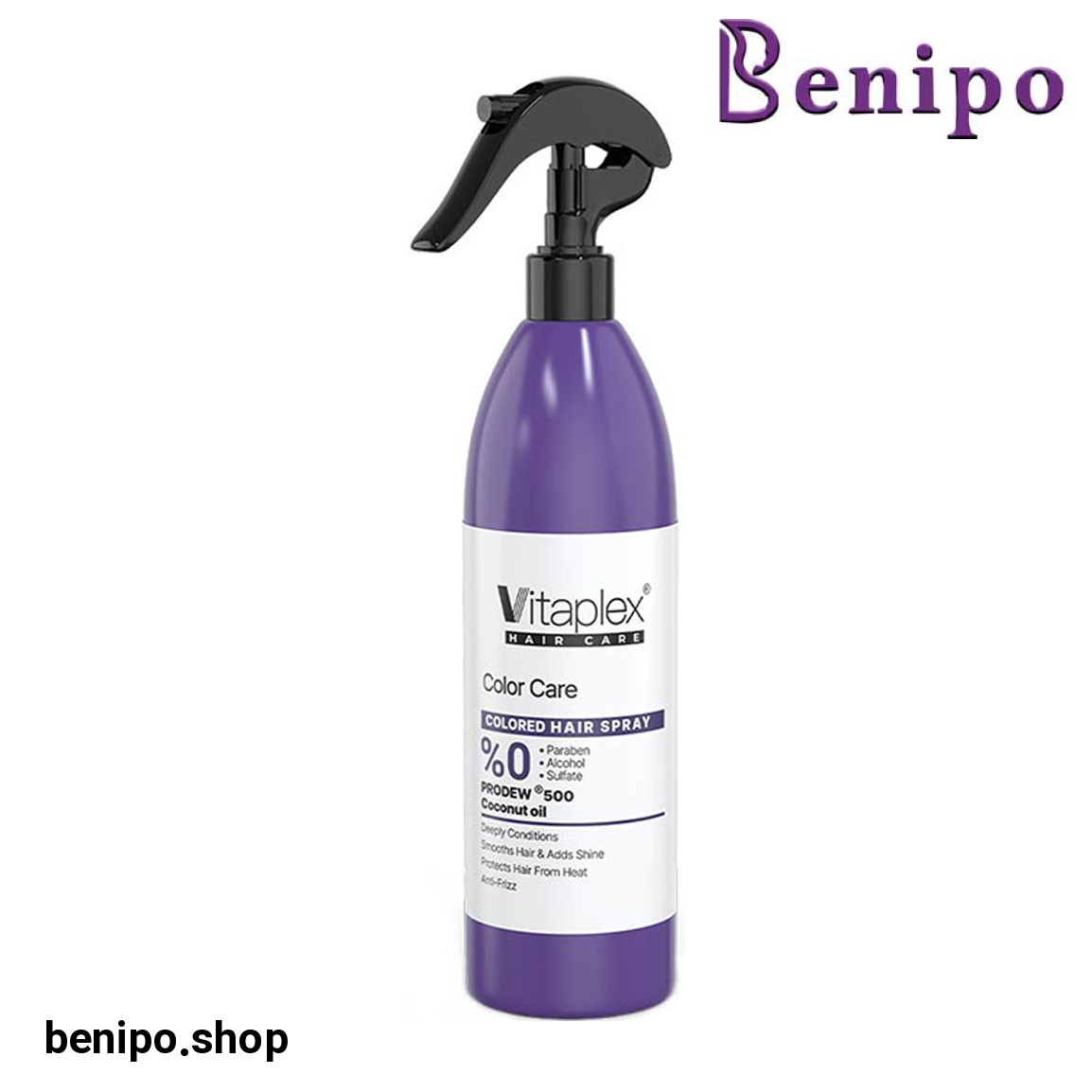 اسپری نرم کننده مو فاقد سولفات مناسب مو رنگ شده حجم 300 میلی لیتر