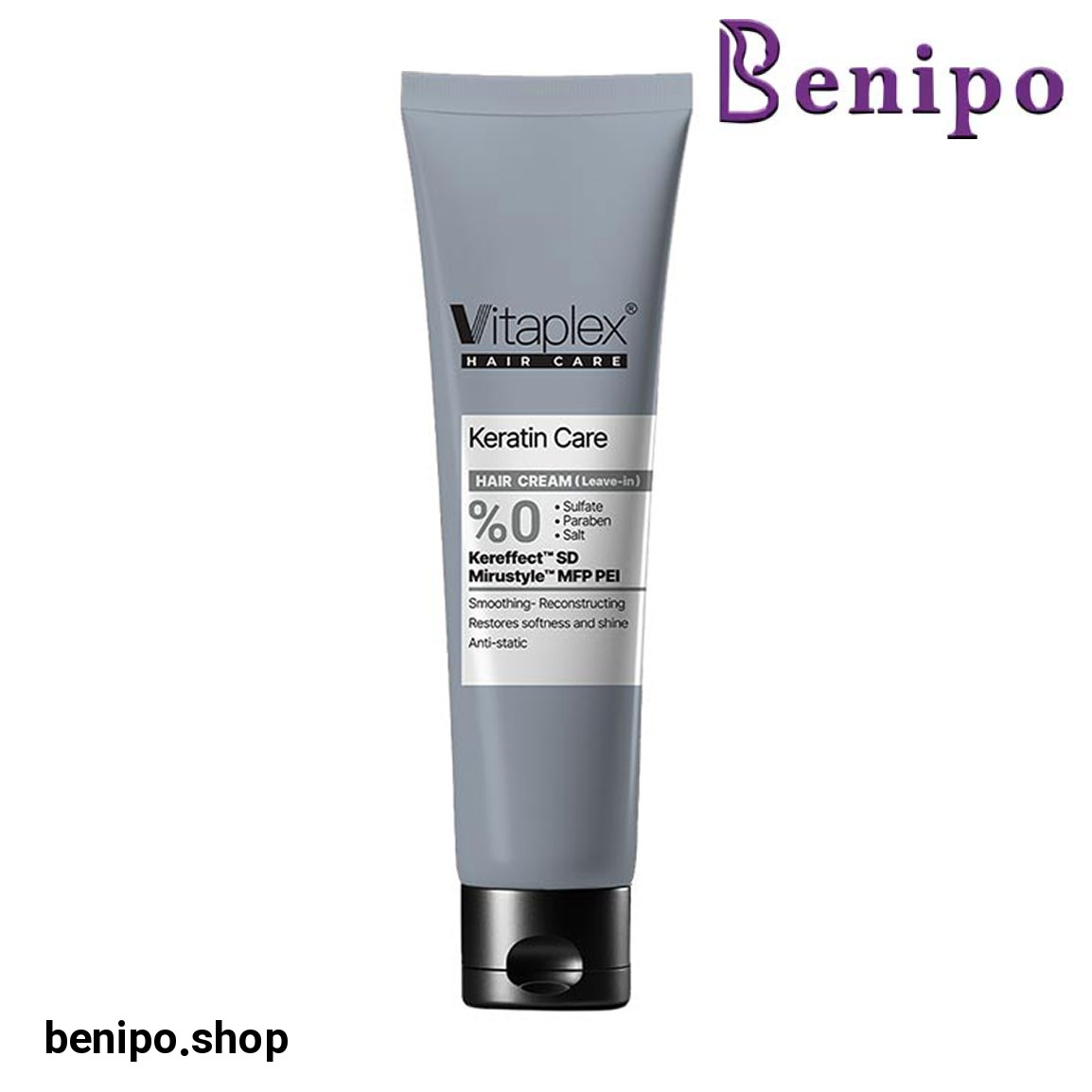 کرم مو فاقد سولفات مناسب مو کراتینه بدون نیاز به آبکشی حجم 150 میلی لیتر