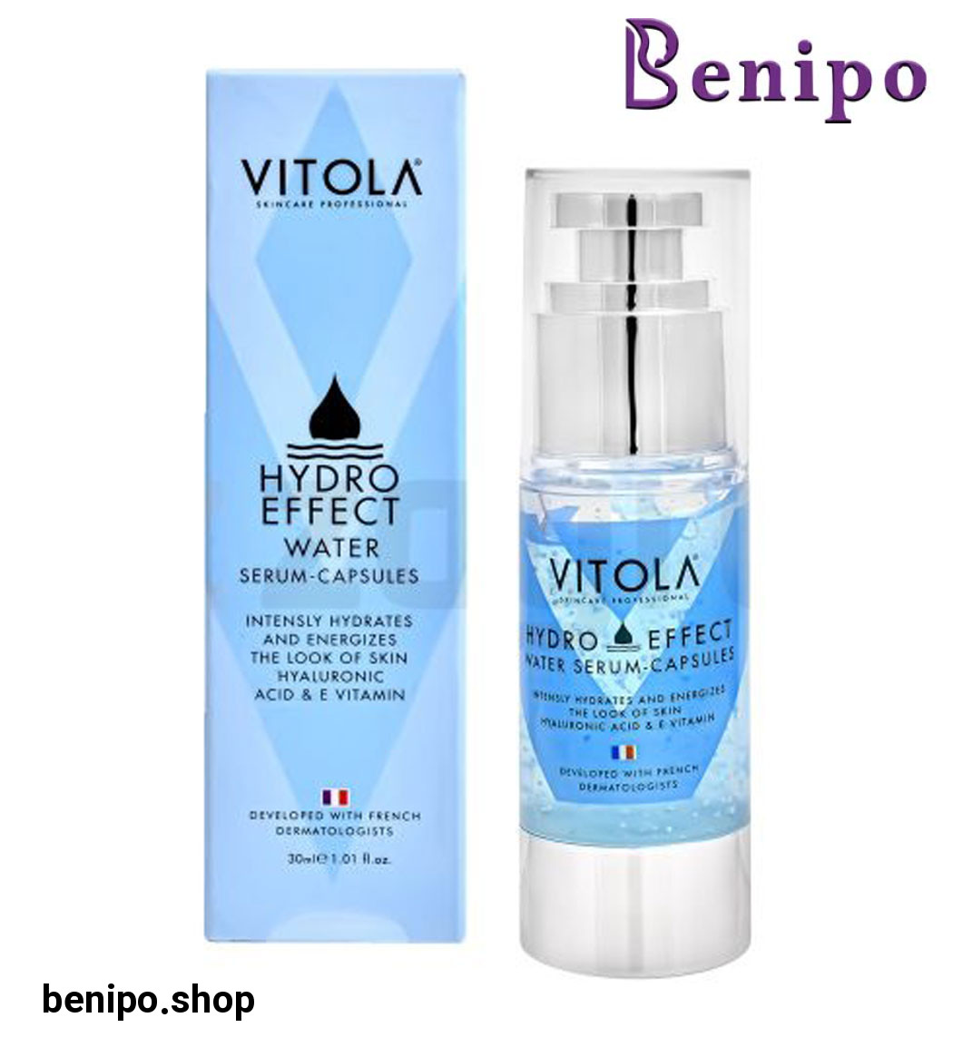 سرم کپسولی آبرسان پوست مدل Hydro Effect حجم 30میل