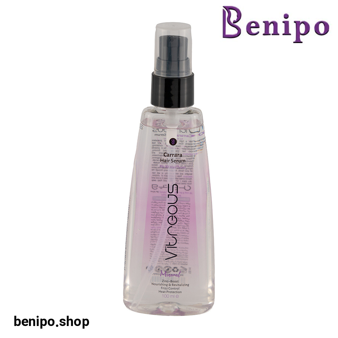 سرم مو مدل Carrara مناسب انواع مو حجم 100 میلی لیتر