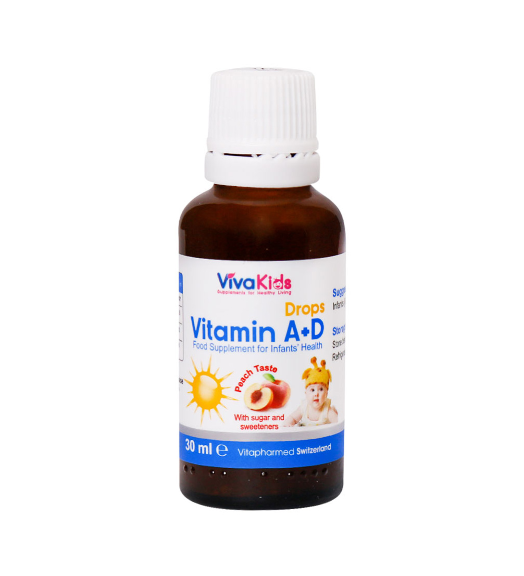 قطره ویتامین A+D حجم 30 میلی لیتر