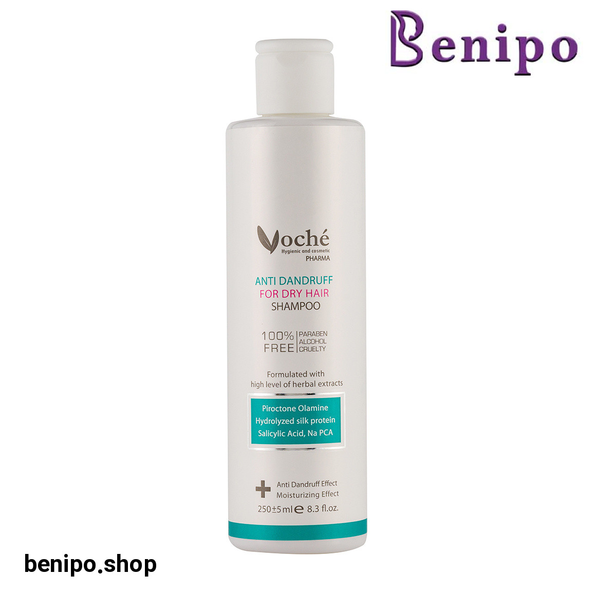 شامپو ضد شوره مناسب مو خشک حجم 250 میلی لیتر