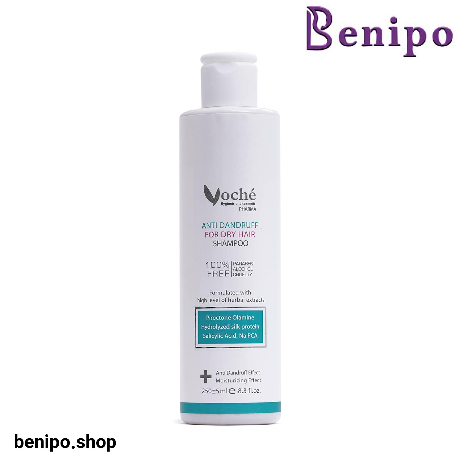 شامپو ضدشوره مناسب موهای خشک وچه