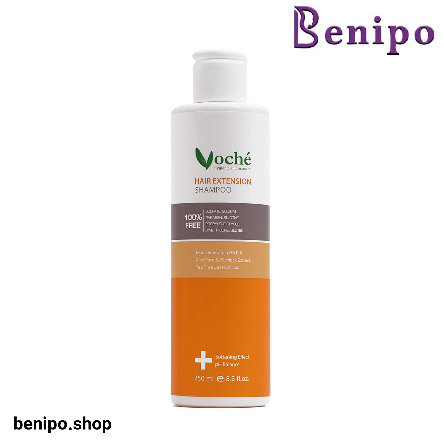 شامپو موهای اکستنشن شده وچه