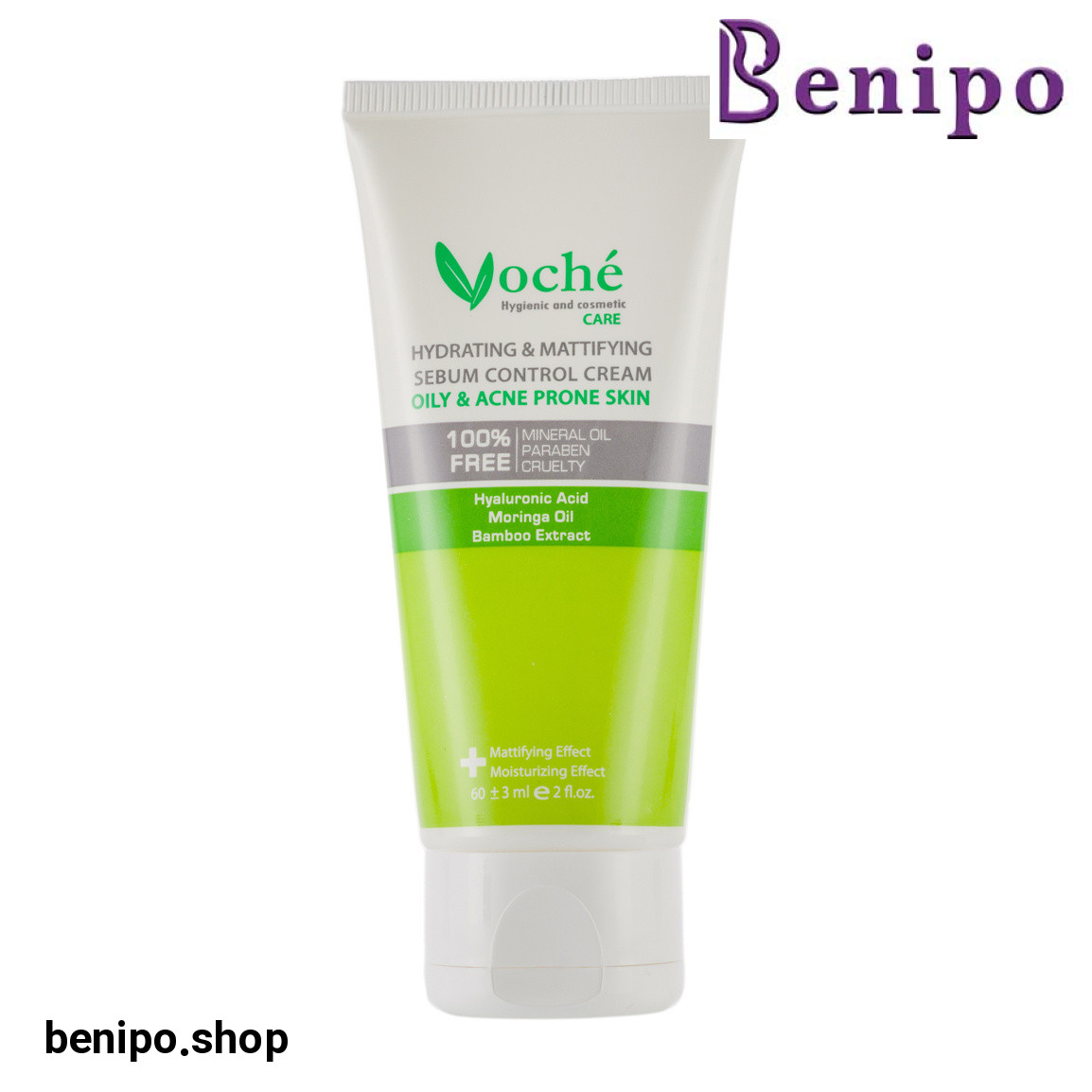 کرم آبرسان مخصوص پوست چرب و مستعد آکنه 60 میلی لیتر