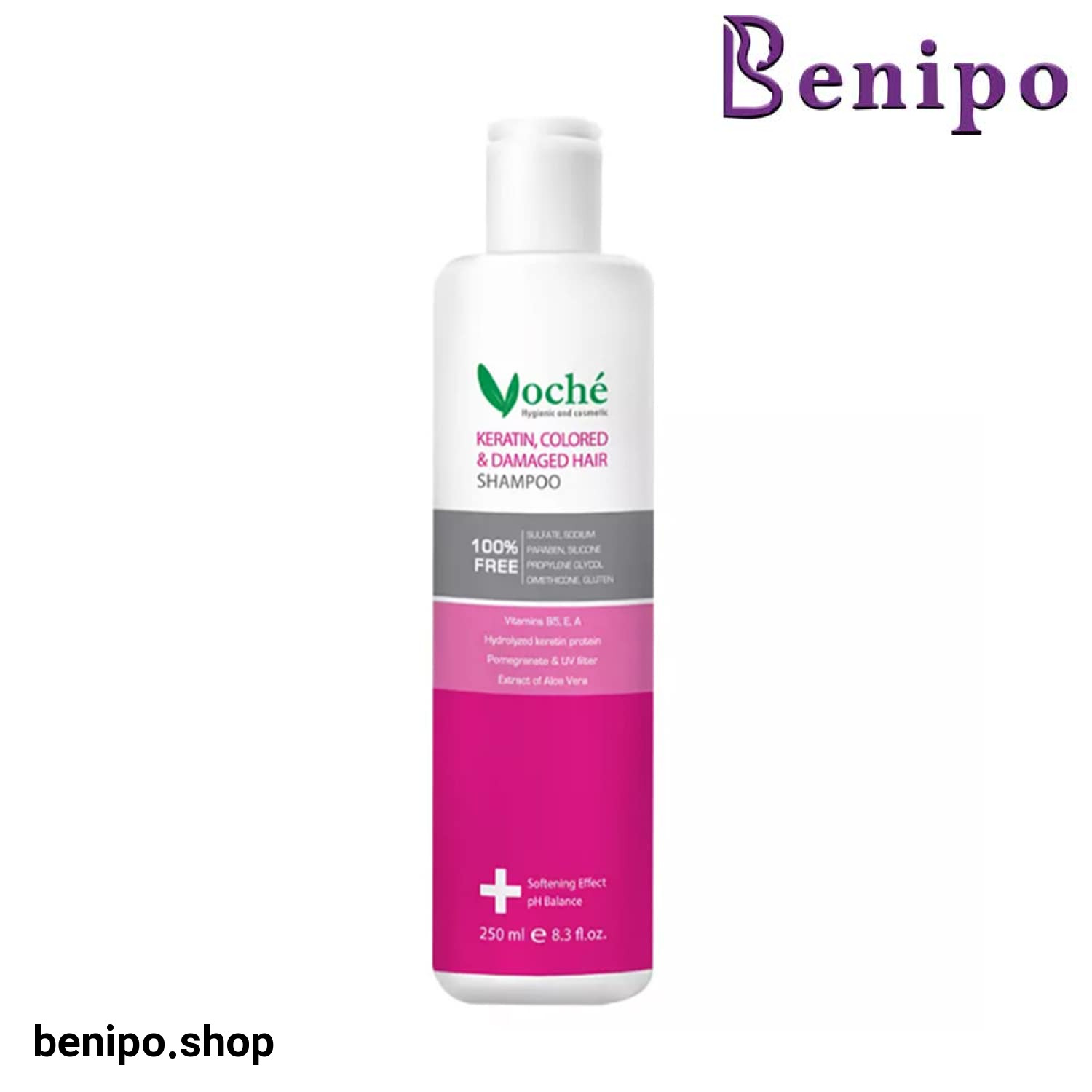 شامپو حاوی کراتین مناسب مو رنگ شده و آسیب دیده وچه