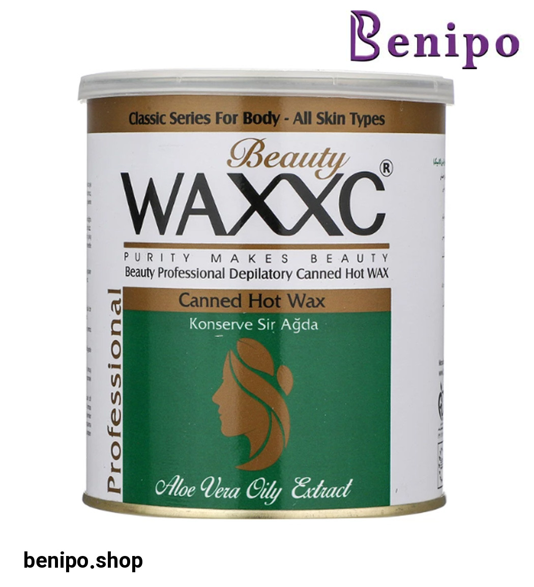 موم کنسروی با عصاره آلوئه ورا حجم 800 گرم