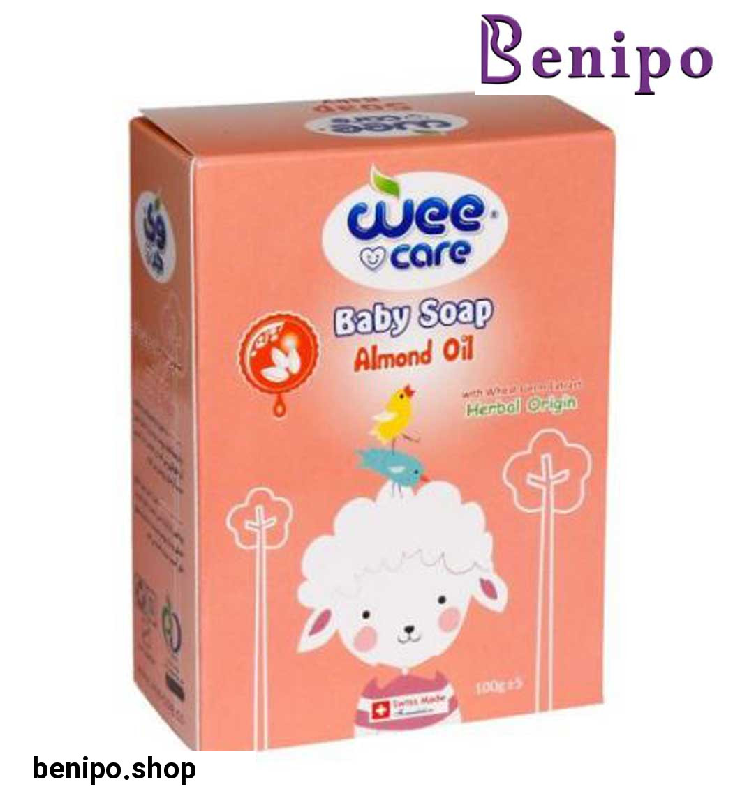 صابون بچه حاوی روغن بادام 100گرمی