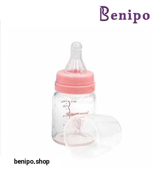 بطری شیرخوری پیرکس استاندارد 60 میل مدل B302