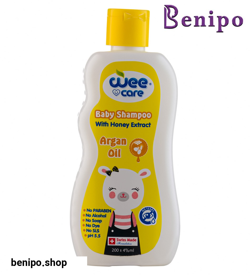 شامپو بچه حاوی روغن آرگان و عصاره عسل 200 میل