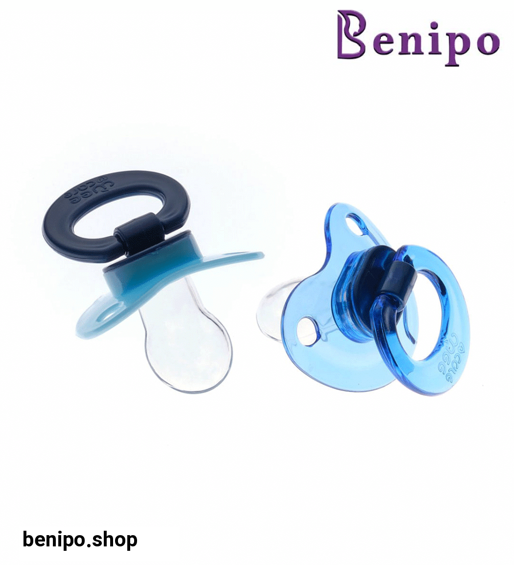 پستانک دوقلو قابدار ارتودنسی به همراه قاب خود استریل وی کر سایز ۱ کد P۱۳۷ ارسال با رنگ رندوم