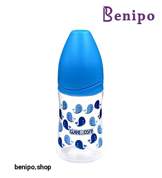 بطری شیرخوری دهان عریض 180 میل مام سنس P323