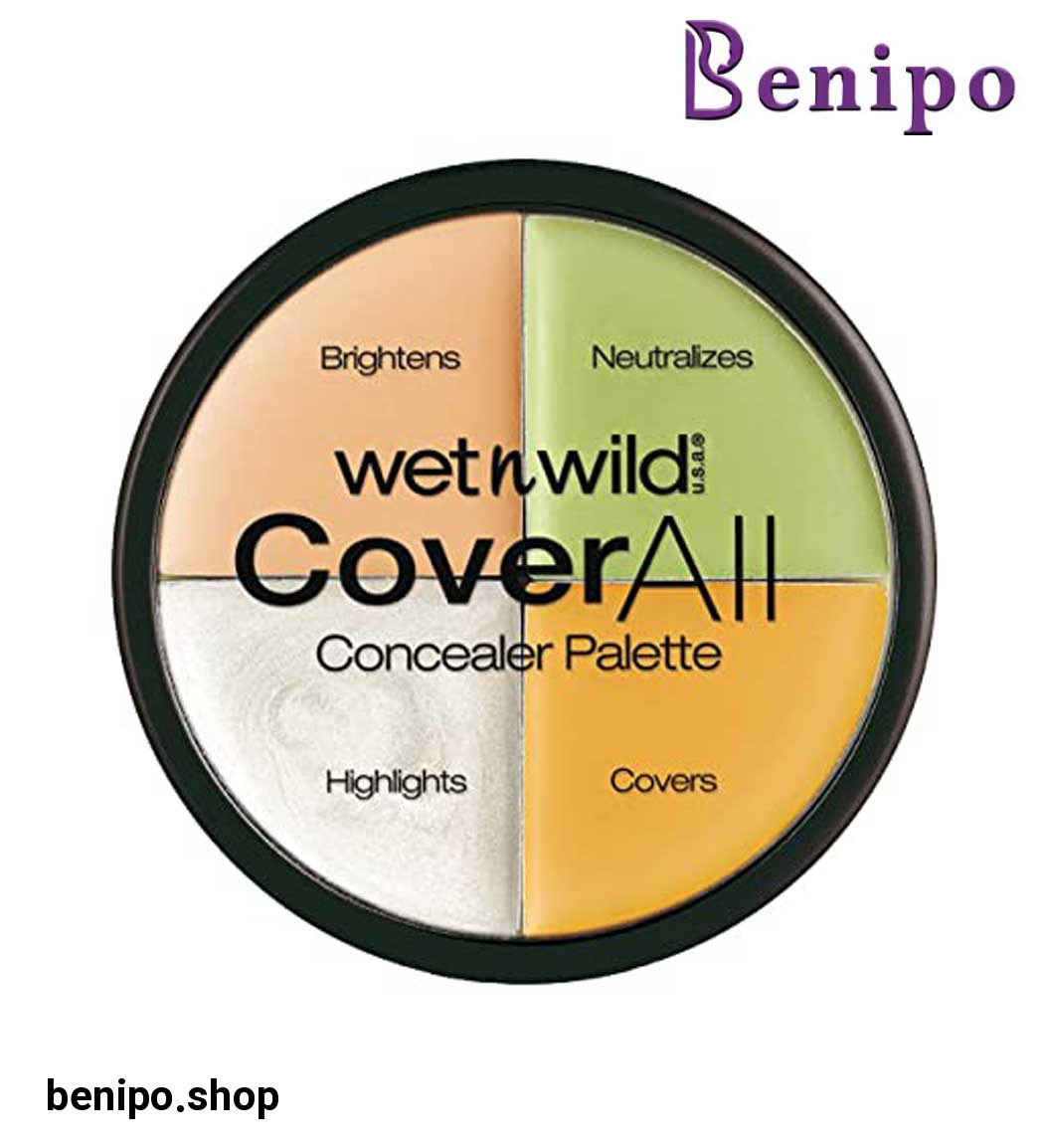 پالت اصلاح رنگ صورت کاورال