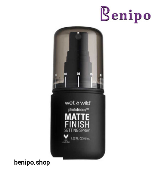 اسپری فیکساتور مات کننده آرایش Photo Focus حجم 45میل