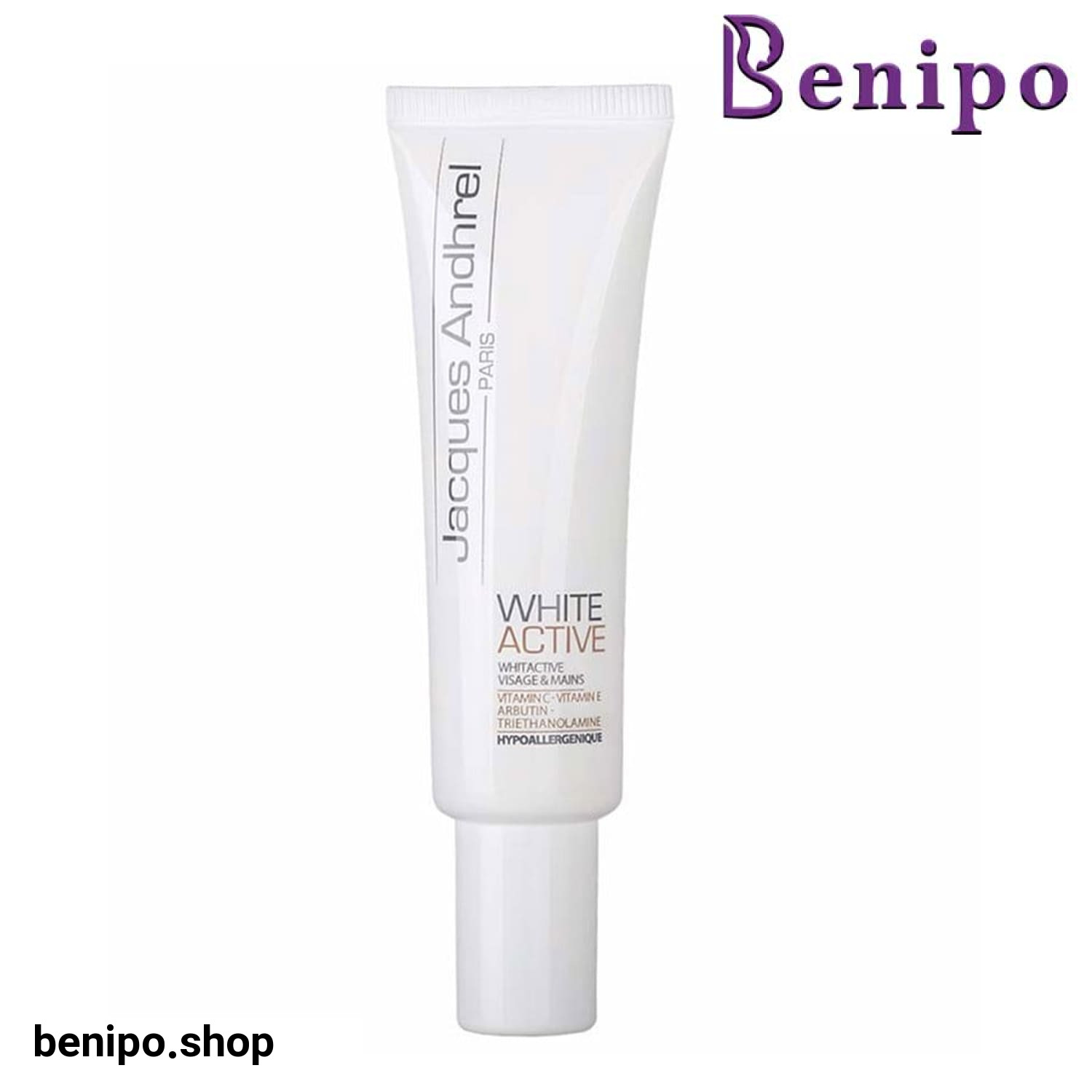 کرم ضدلک وایت اکتیو ژاک آندرل