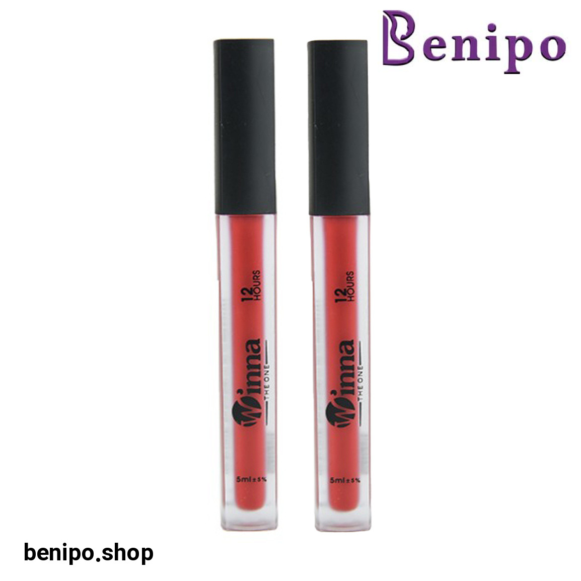 پک 2 عددی رژ لب مایع  با دوام 12 ساعته شماره 407