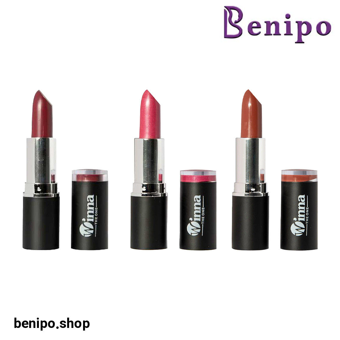 پک 3 عددی رژ لب جامد مات شماره 301، 305 و 309