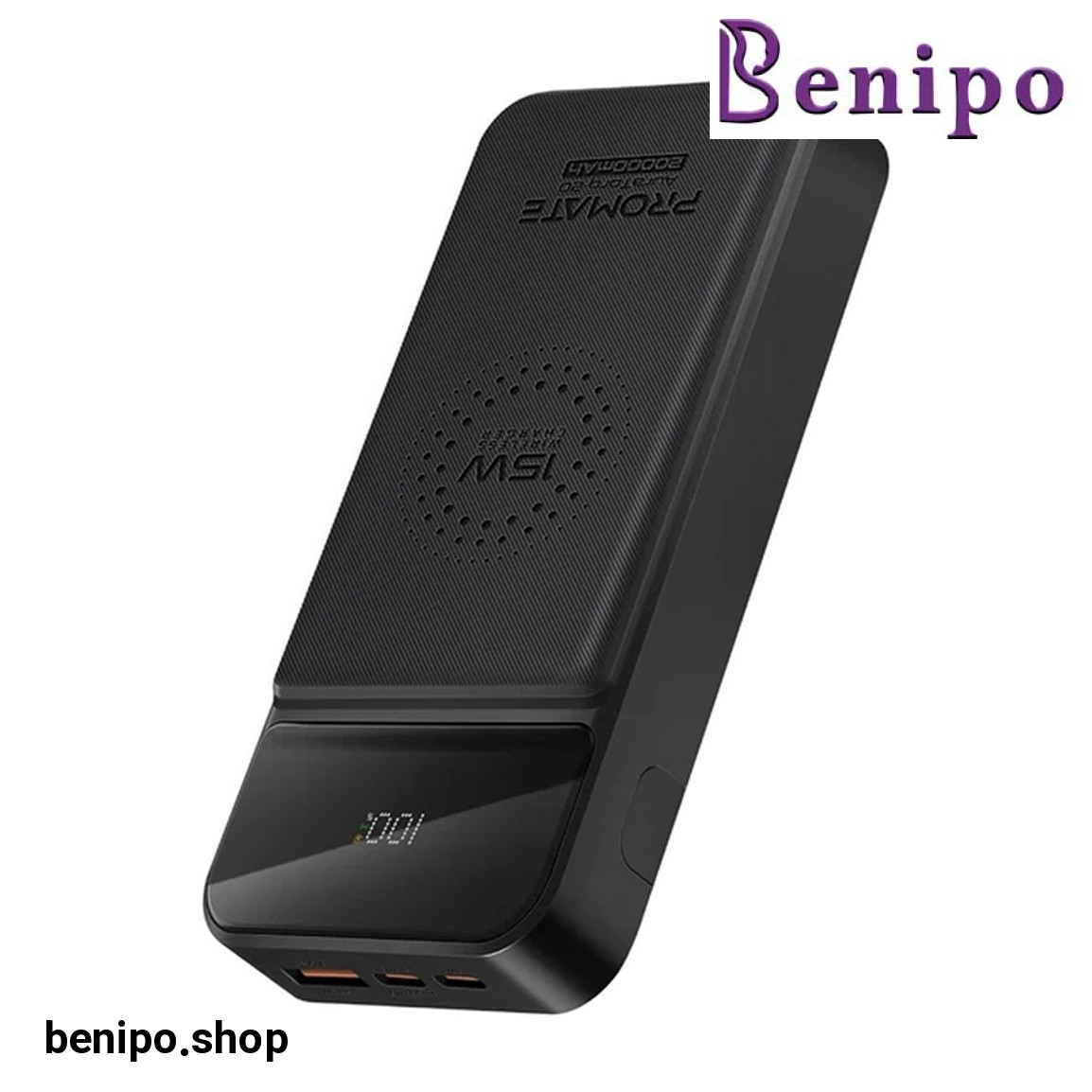 شارژر بی سیم مدل AURATORQ 20 ظرفیت 20000 میلی آمپر