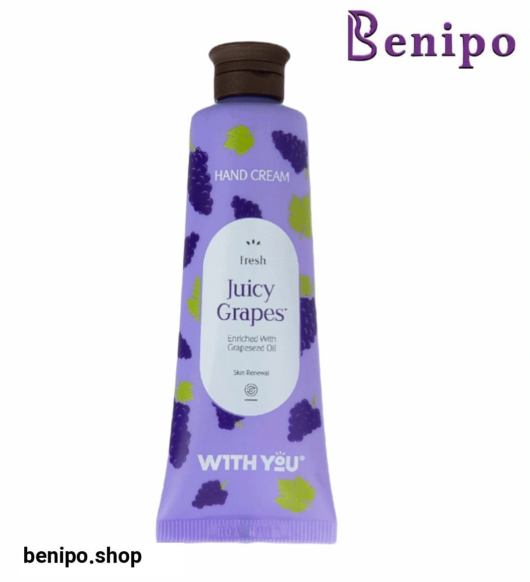 کرم مرطوب کننده دست حاوی روغن هسته انگور و شی باتر 50میل