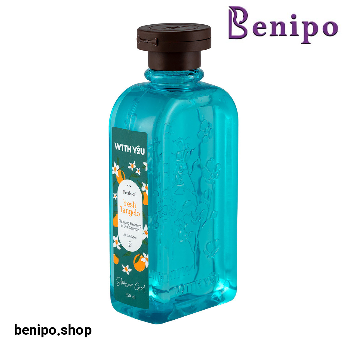 شامپو بدن مدل Fresh Tangelo مناسب انواع پوست حجم 250 میلی لیتر