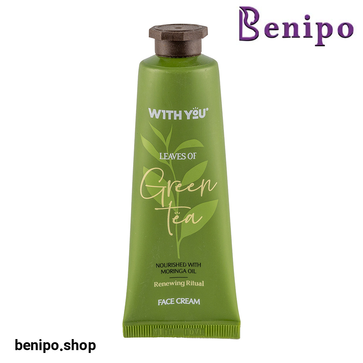 کرم صورت چای سبز
