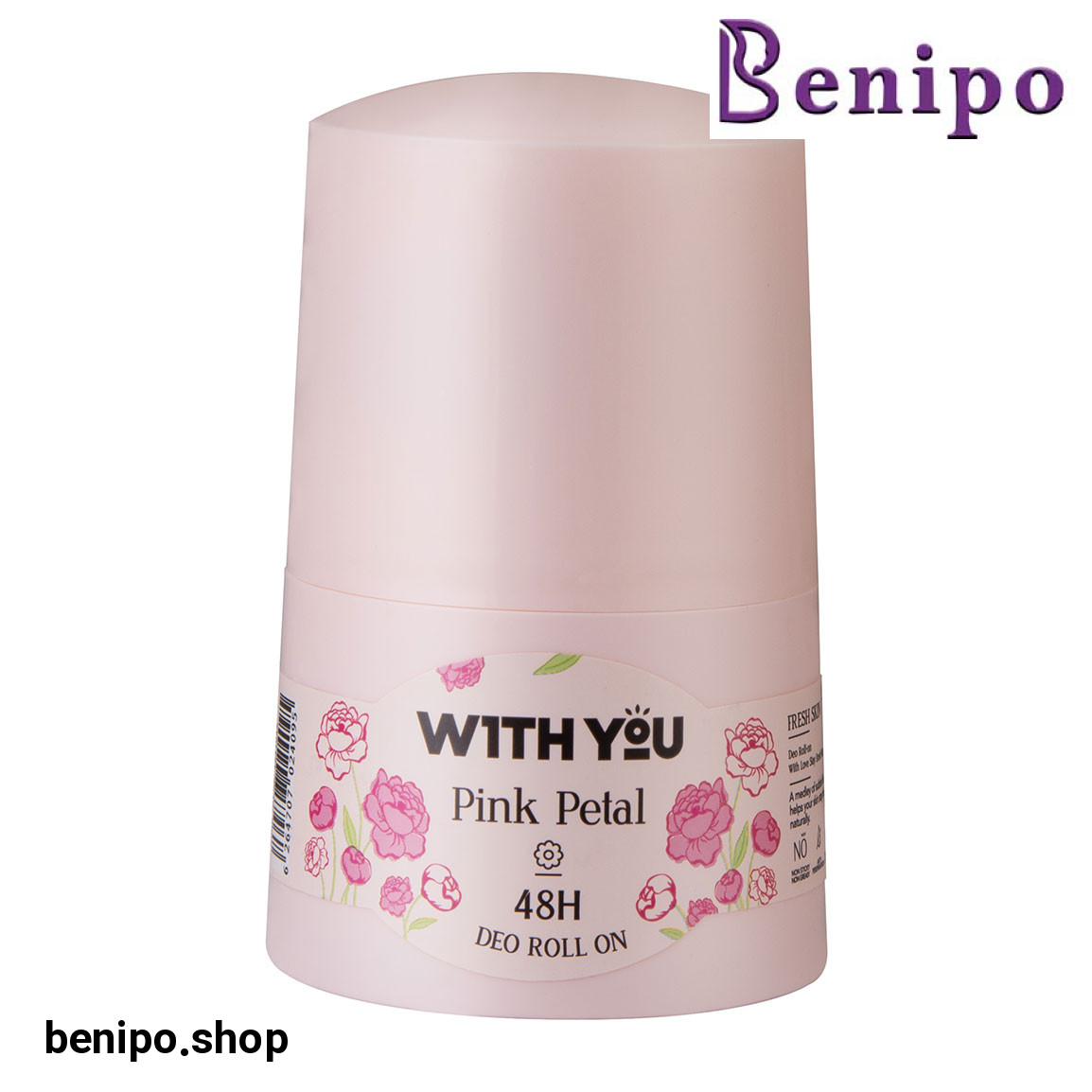 مام رول ضد تعریق مدل Pink Petal حجم 50میل