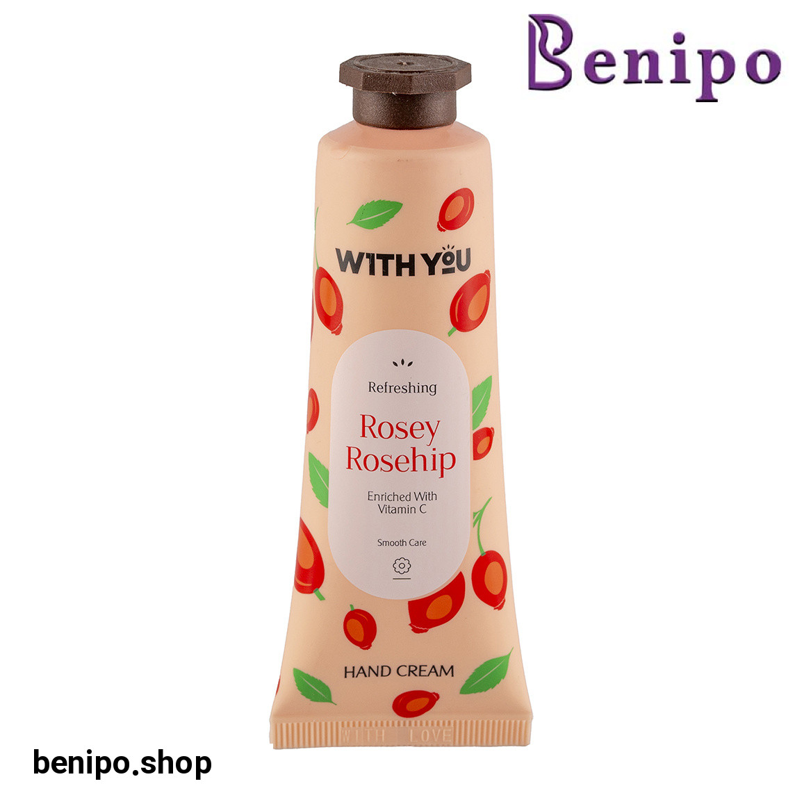 کرم مرطوب کننده دست حاوی میوه گل رز و ویتامین سی 50میل