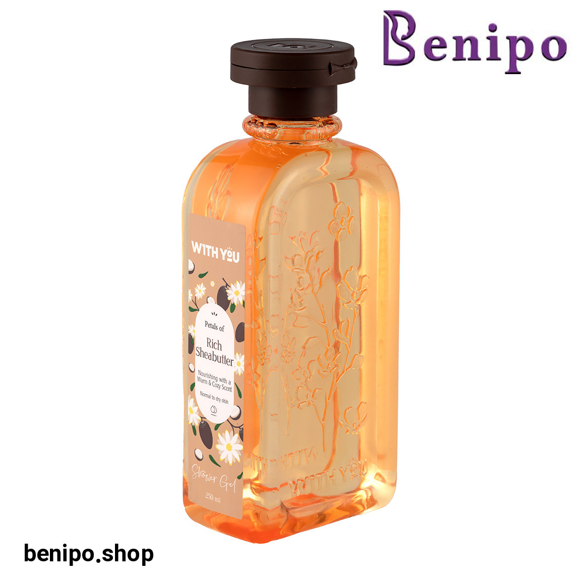 شامپو بدن مدل Rich Sheabutter مناسب پوست خشک حجم 250 میلی لیتر