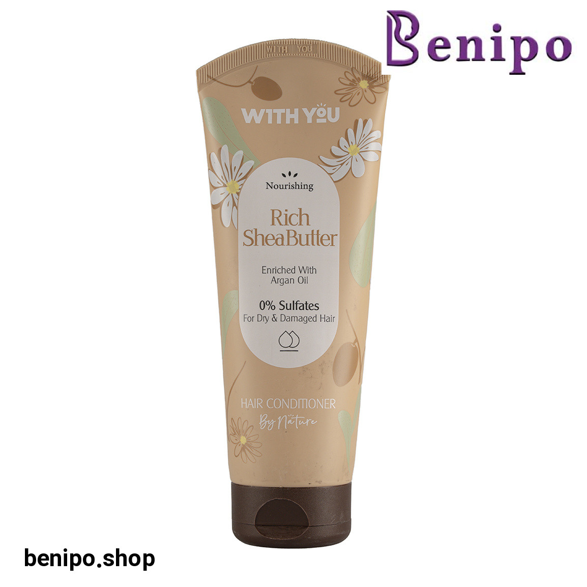 نرم کننده موی سر حاوی شی باتر و روغن آرگان مناسب موهای خشک و آسیب دیده حجم 200 میلی لیتر