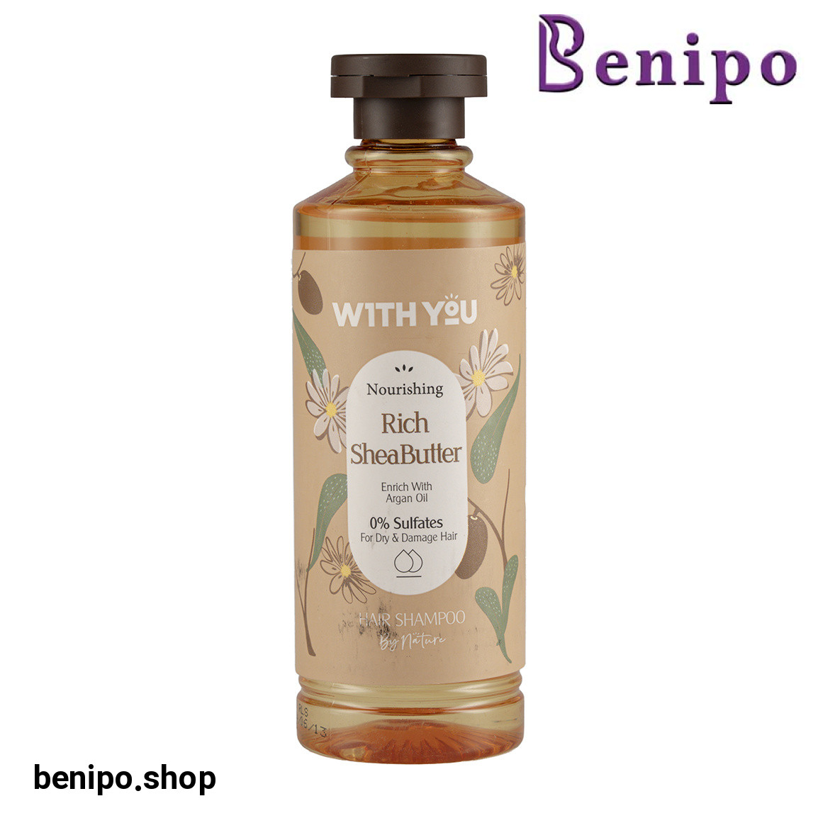 شامپو مغذی حاوی شی باتر و روغن آرگان مناسب موی خشک و آسیب دیده حجم 300 میلی لیتر