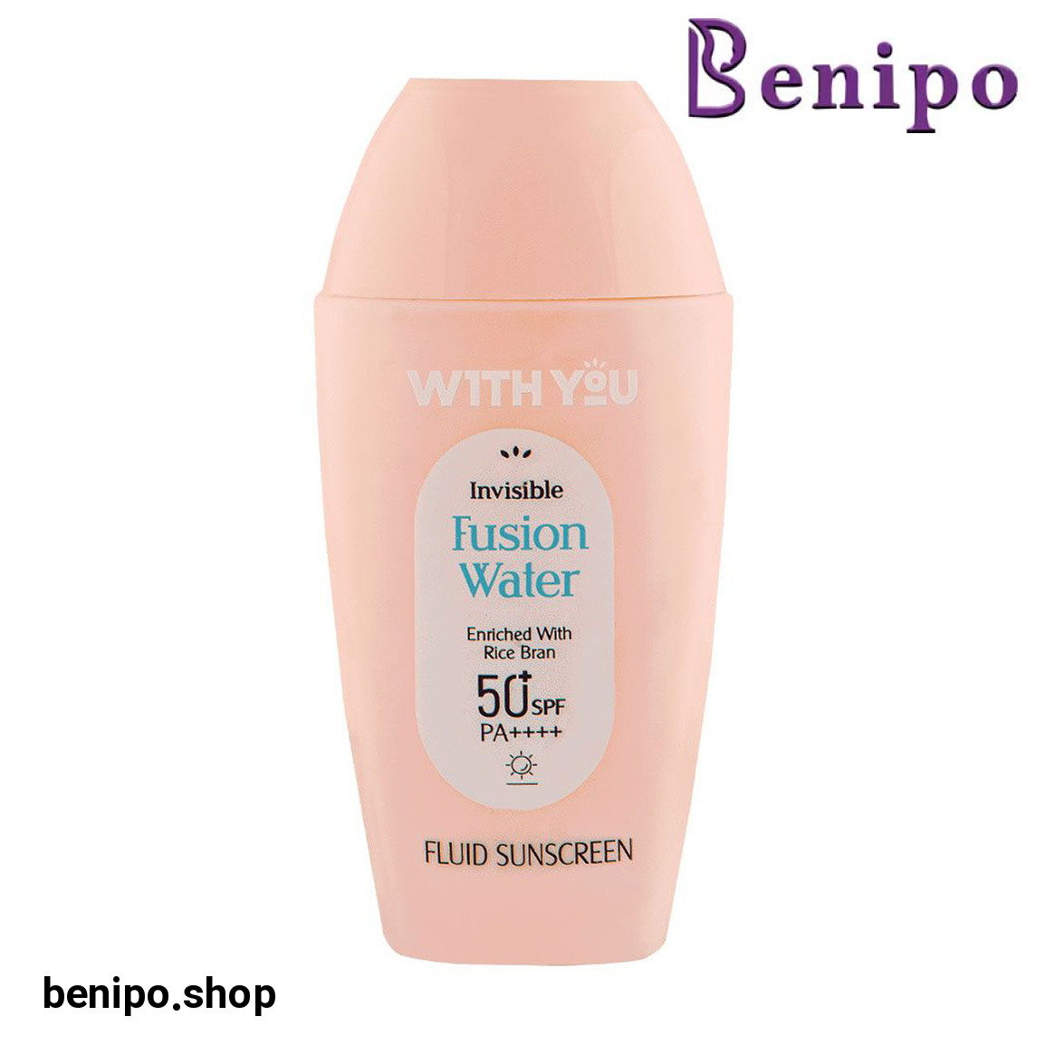 ضدآفتاب فلوئید بی رنگ با SPF 50 حجم 60 میلی لیتر