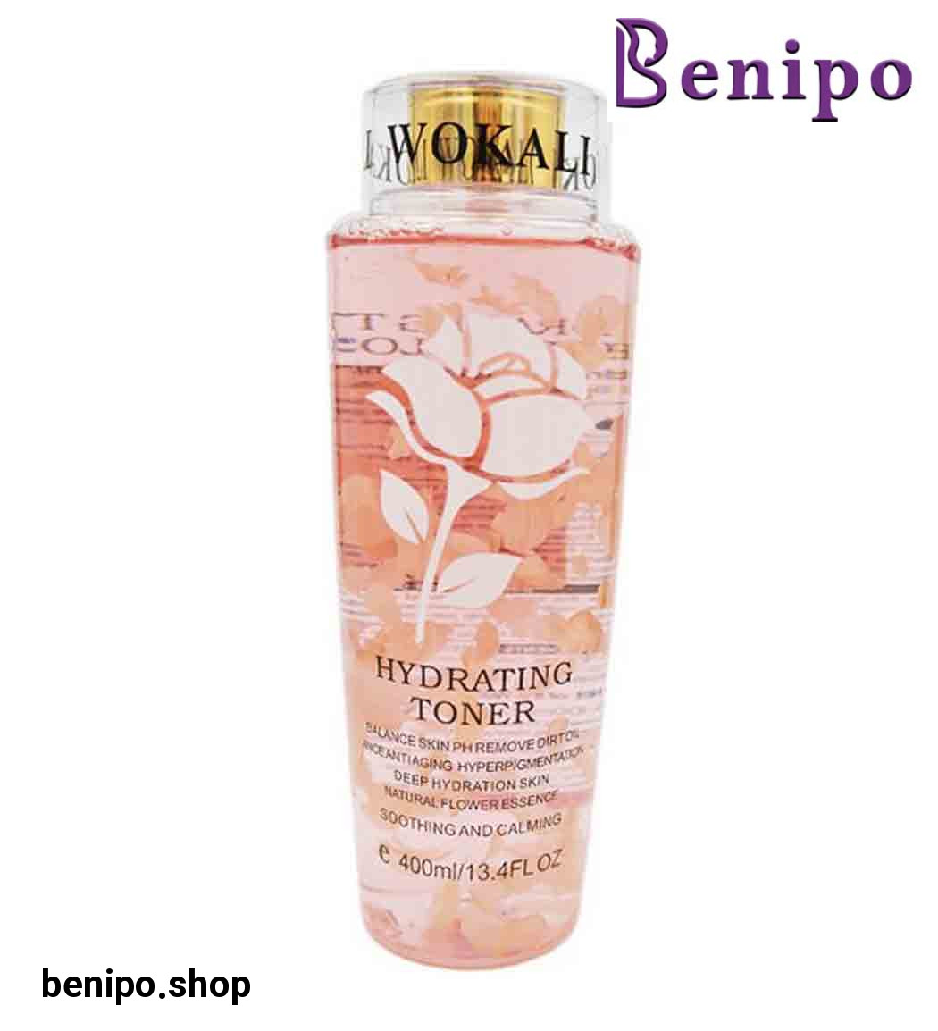 تونر پاک کننده آرایش صورت مدل Cherry Blossom حجم 400میل