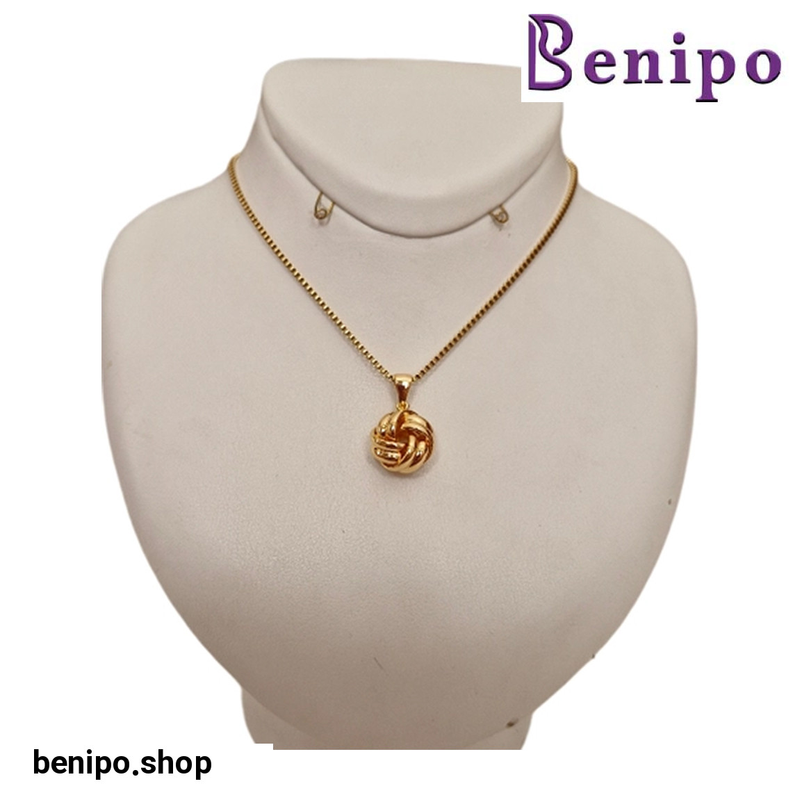 گردنبند زنانه طرح گره کد 34