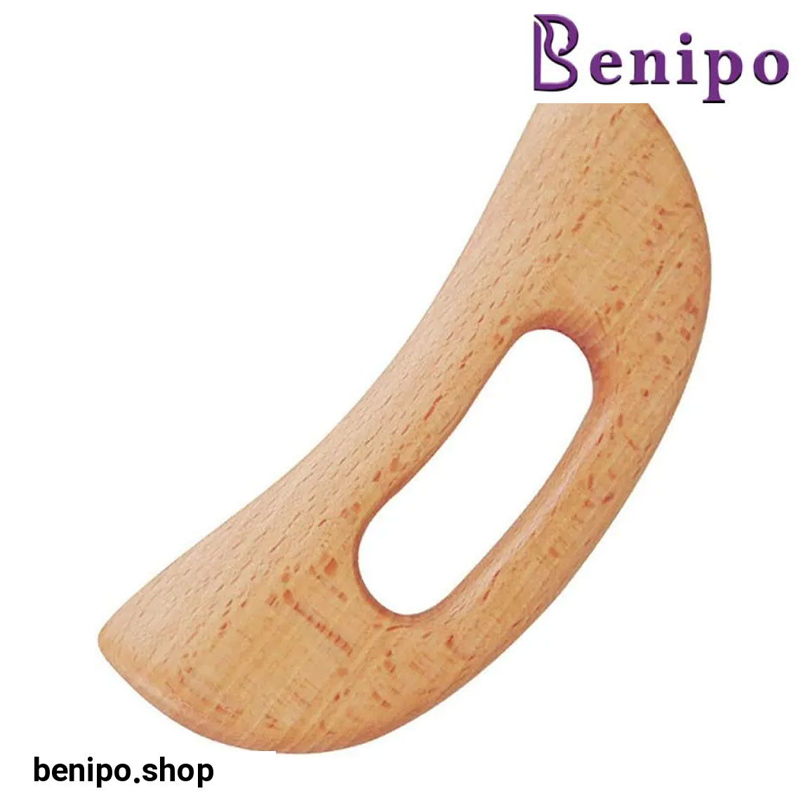 ماساژور دستی مدل منحنی چوبی