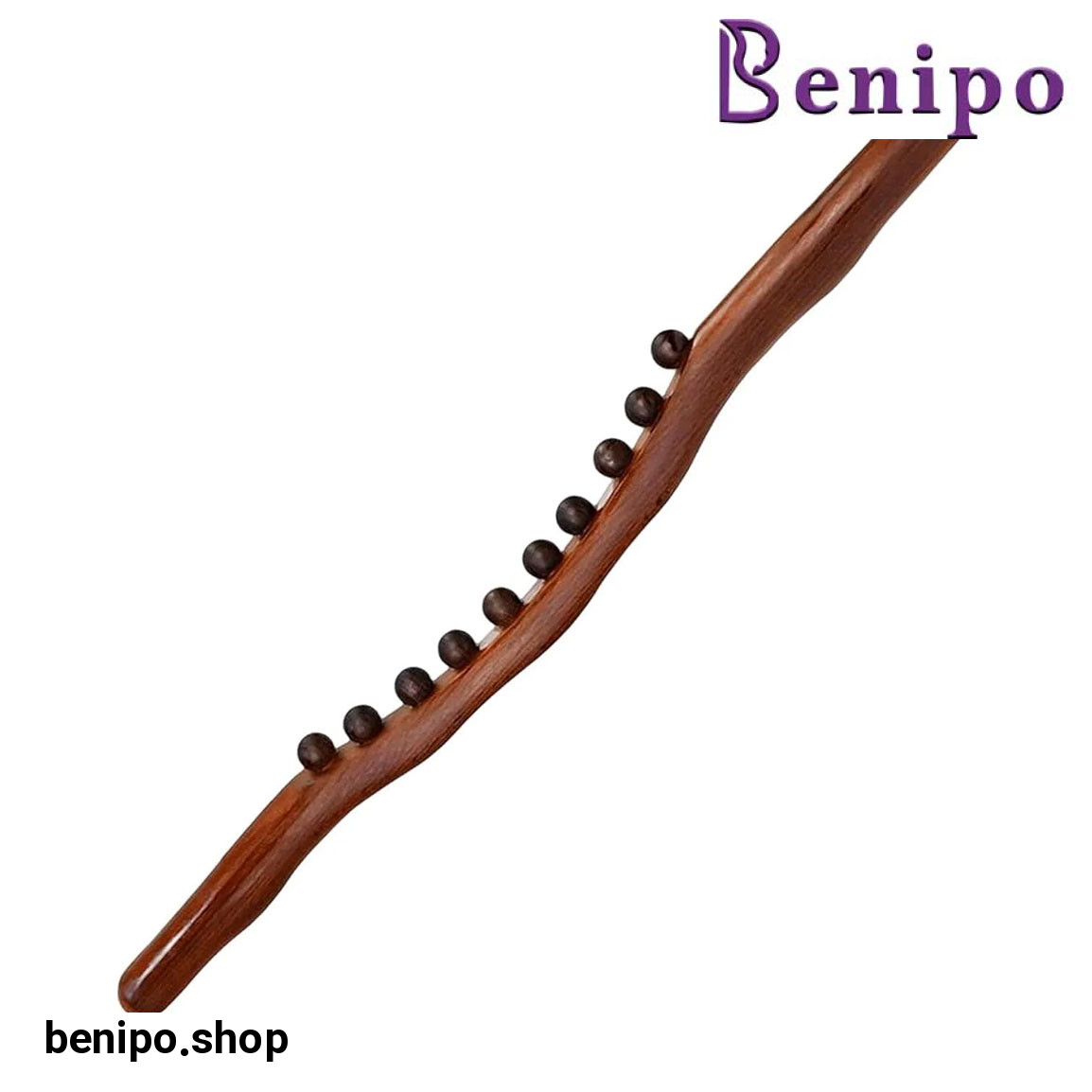 ماساژور دستی مدل وردنه چوبی