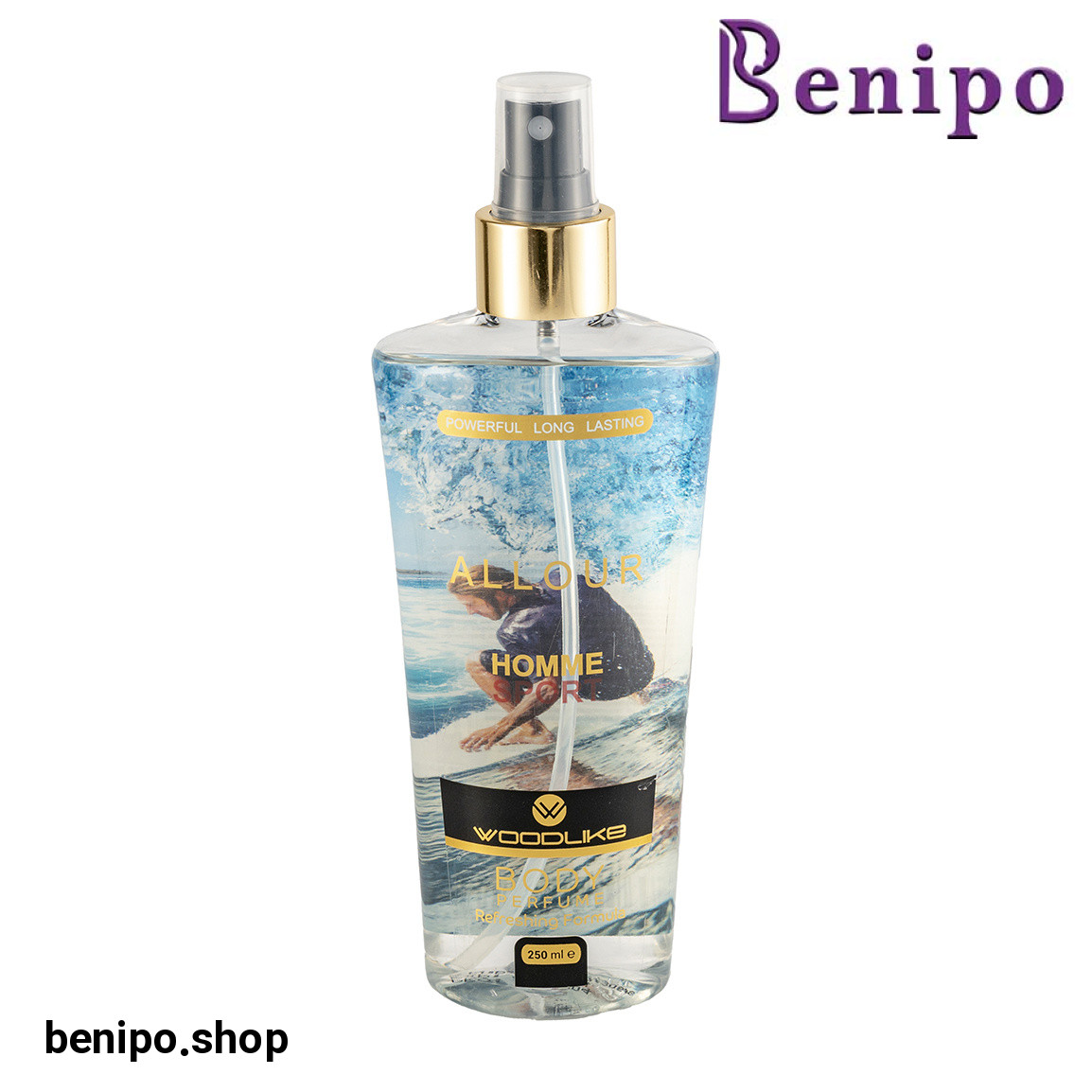 بادی اسپلش مردانه Allour Sport حجم 250میل