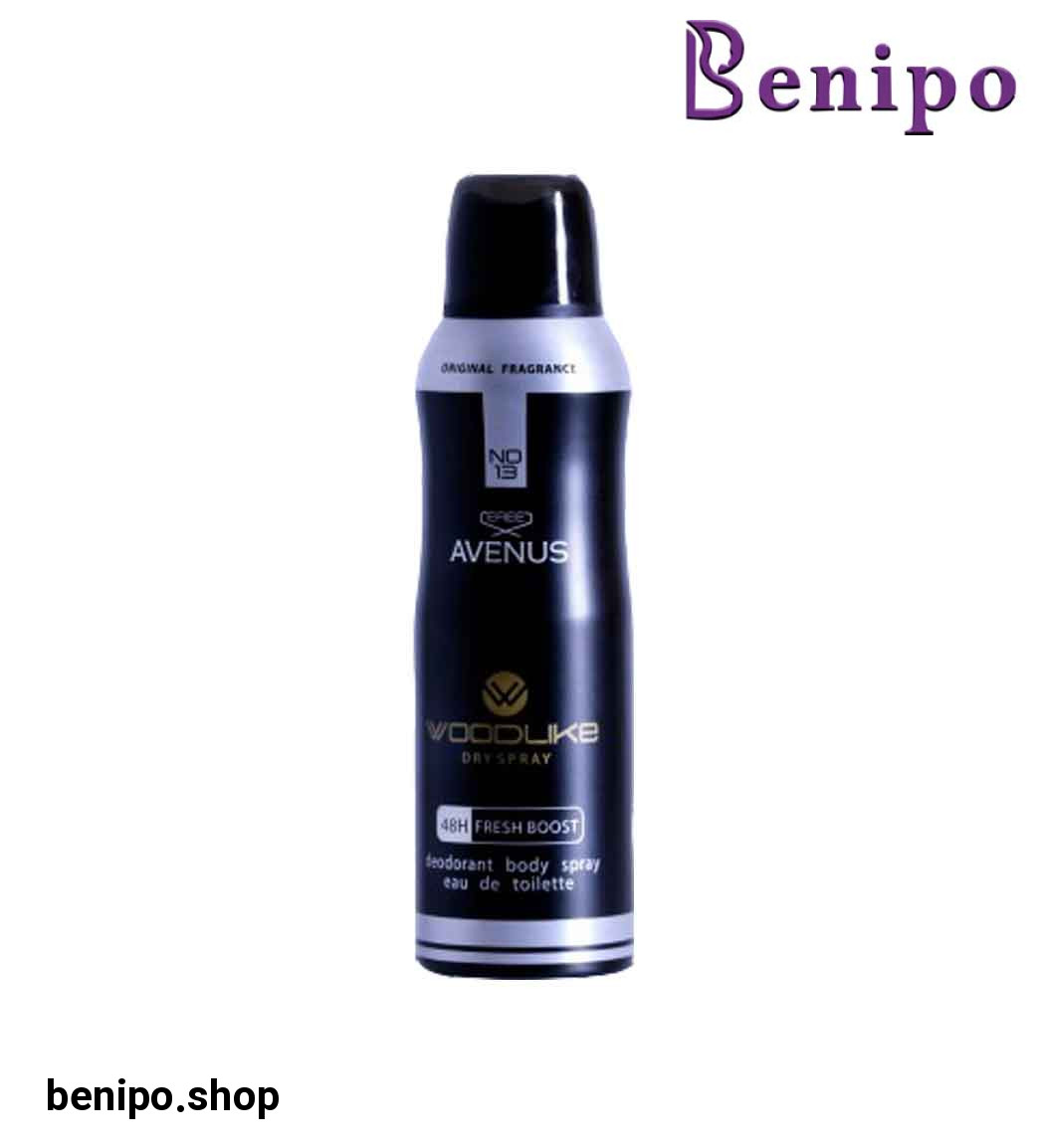 اسپری دئودورانت مردانه Avenus حجم 200میل