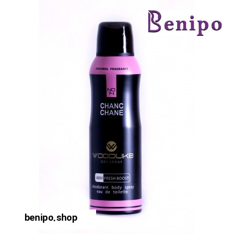 اسپری دئودورانت زنانه Chanc Chane حجم 200میل