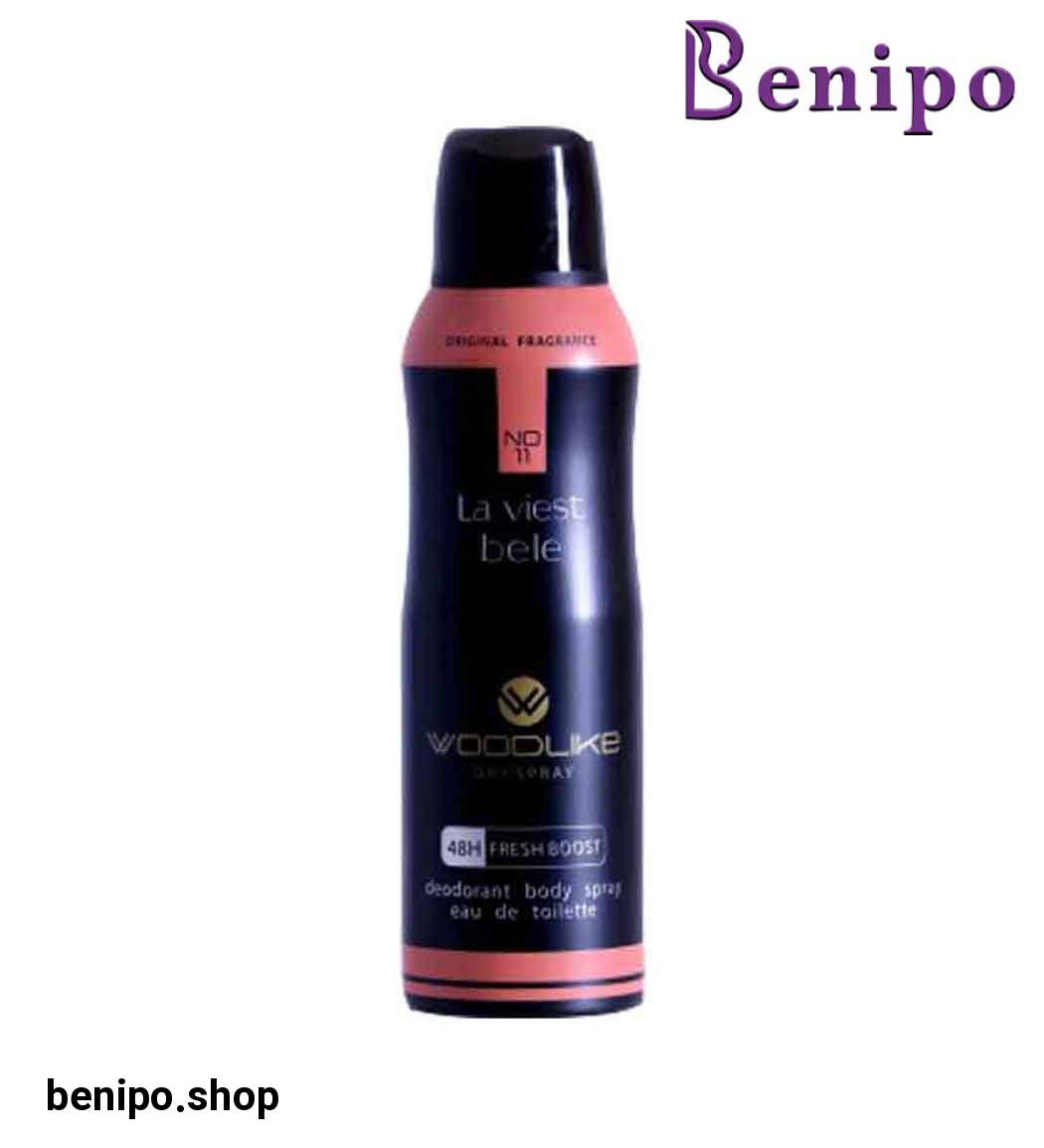 اسپری دئودورانت زنانه La Viest Bele حجم 200میل