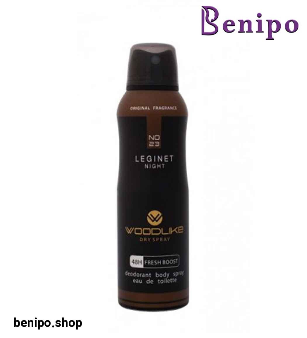 اسپری دئودورانت مردانه Leginet Night حجم 200میل